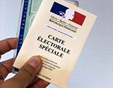 New Caledonia voting card