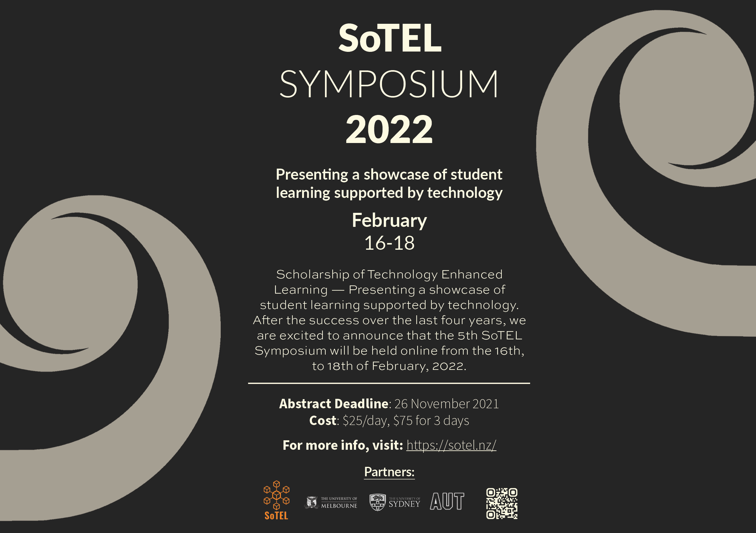 SoTEL Symposium 2022 Flyer